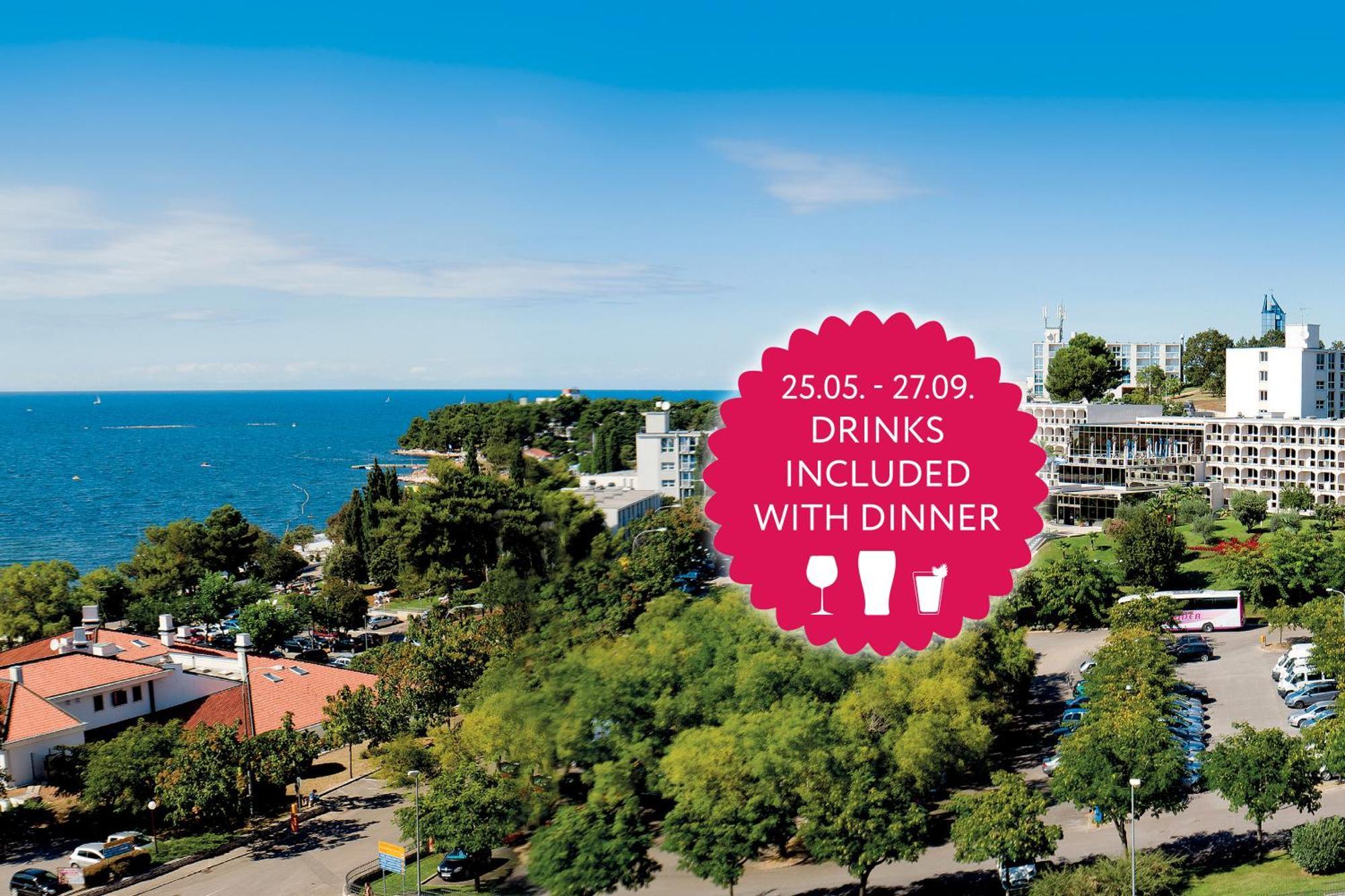 Hotel Istra Plava Laguna Poreč Dış mekan fotoğraf